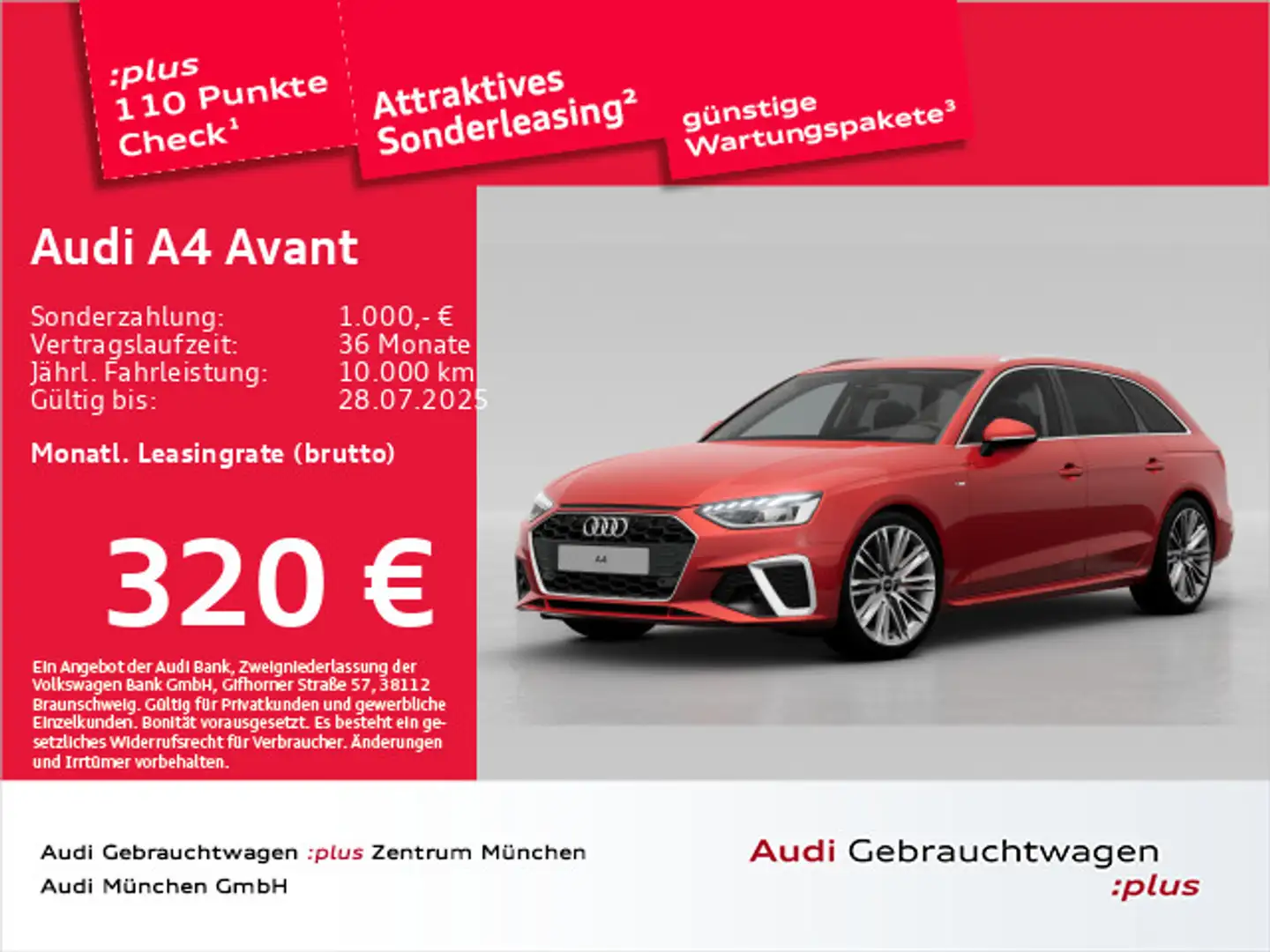 Audi A4 40 TFSI S tronic S line ACC/AHK/Virtual Rot - 1