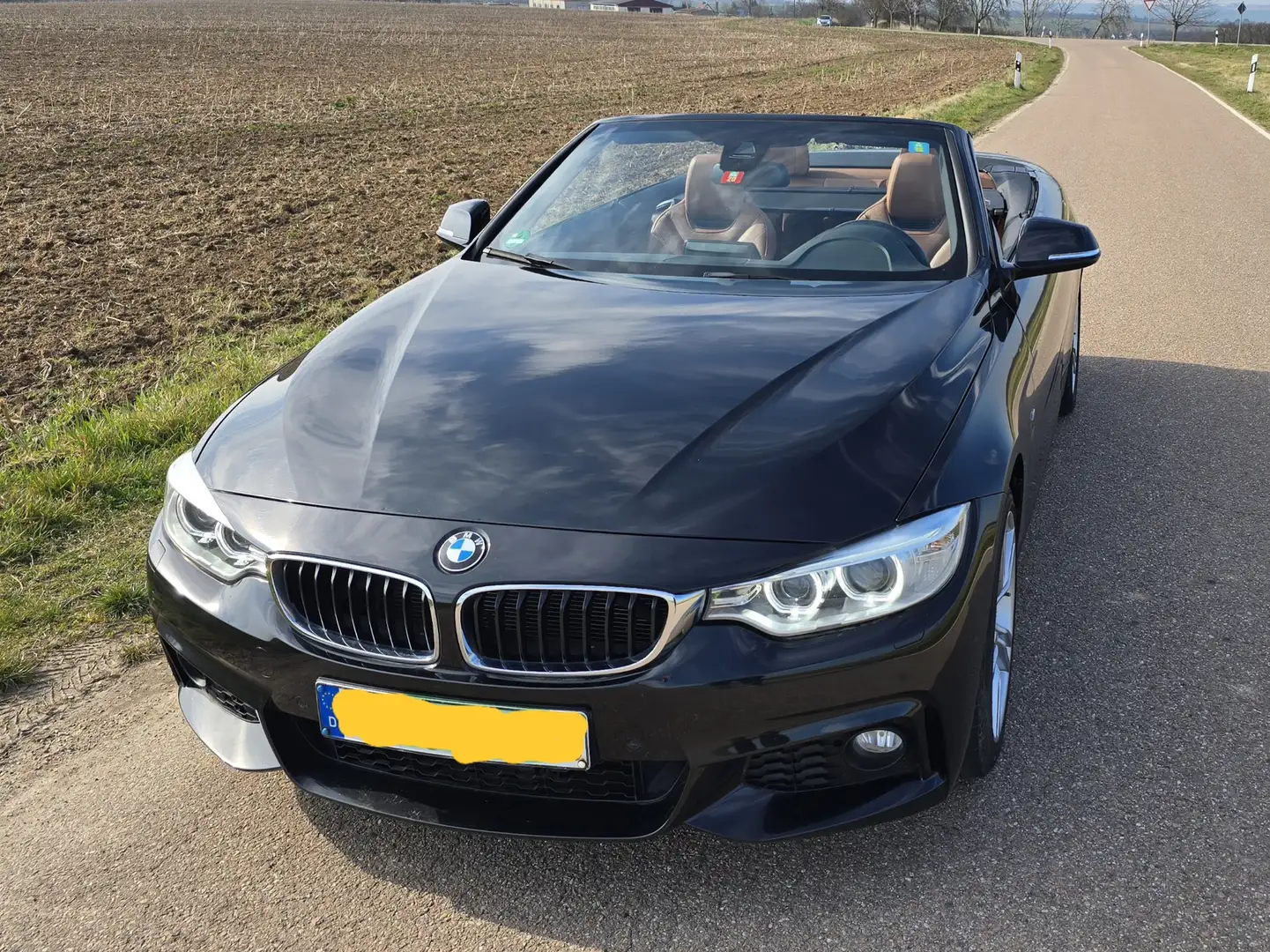 BMW 420 420i Cabrio Aut. M Sport Schwarz - 1
