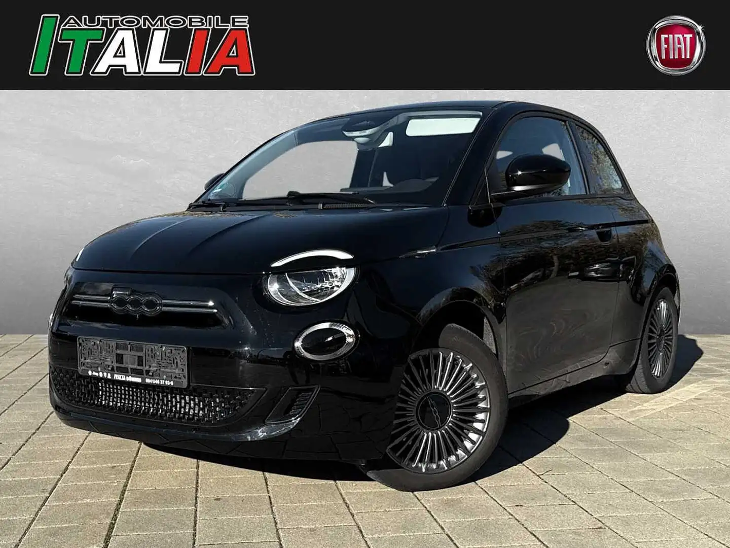 Fiat 500e Icon 42kWh *8-Fach* Schwarz - 1