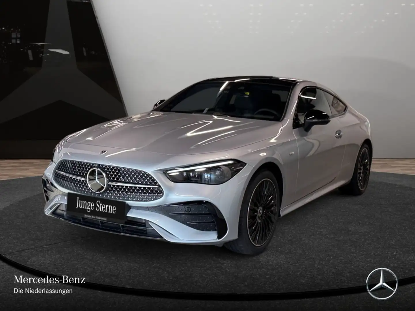 Mercedes-Benz CLE 300 e AMG+NIGHT+PANO+360+BURMESTER+KEYLESS+9G Argent - 2