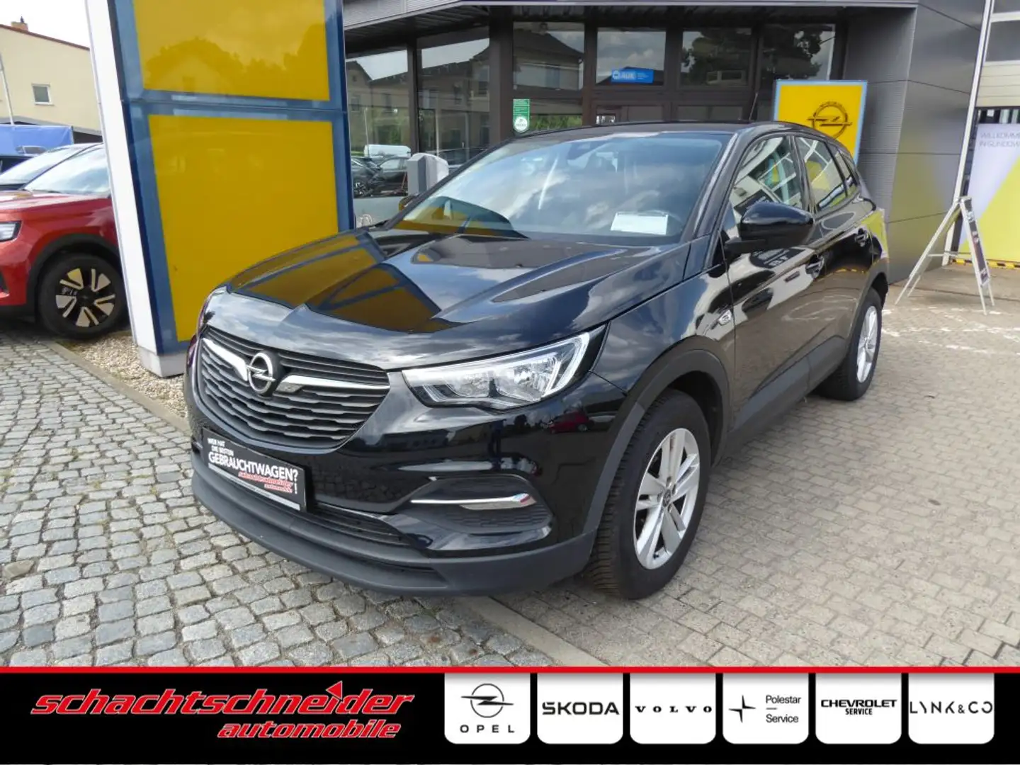 Opel Grandland X Edition 1.6D+PDC+Lenkradh+Klimaaut Zwart - 1
