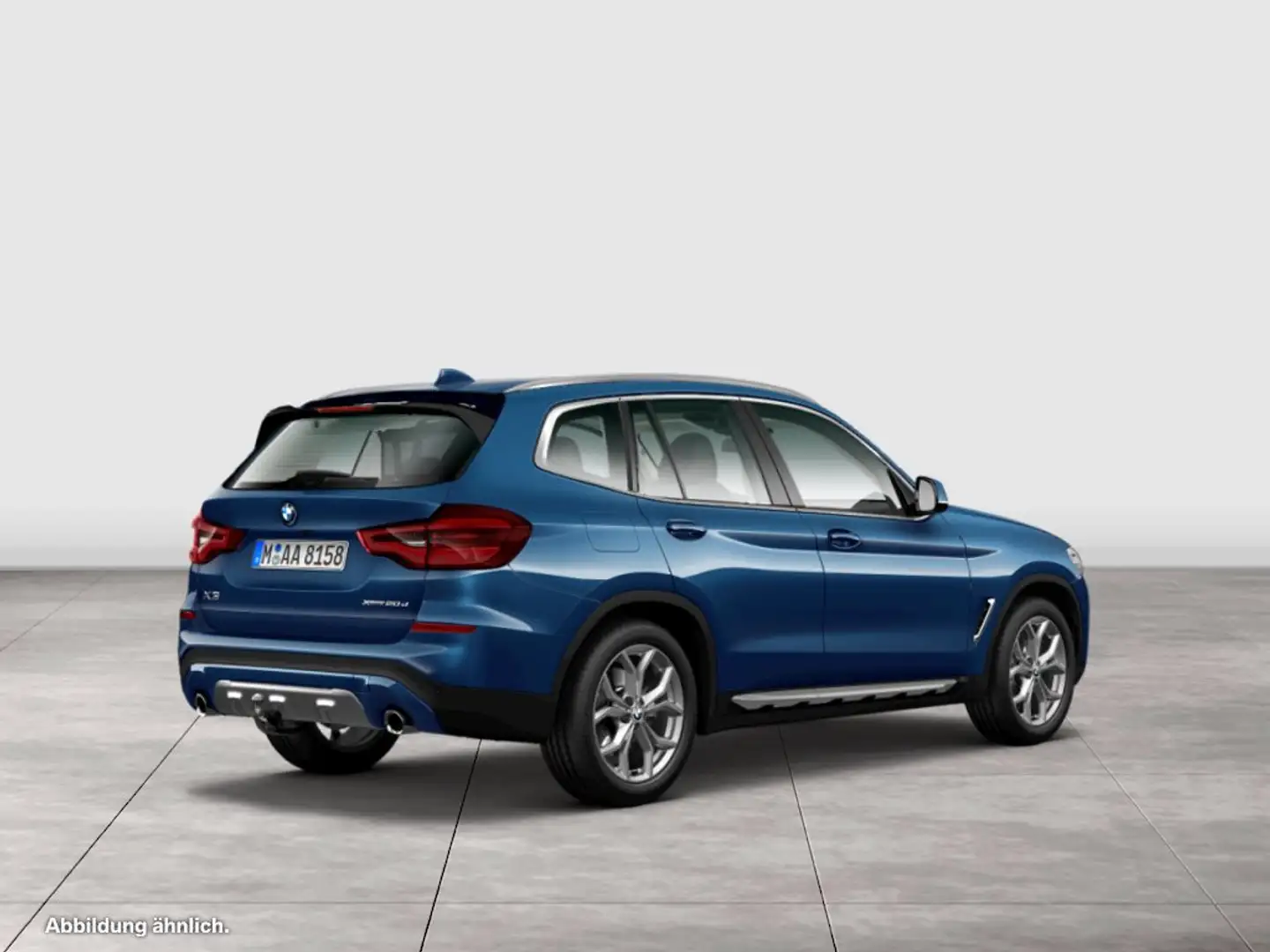 BMW X3 xDrive20d X Line Aut. AHK LED DAB Blau - 2