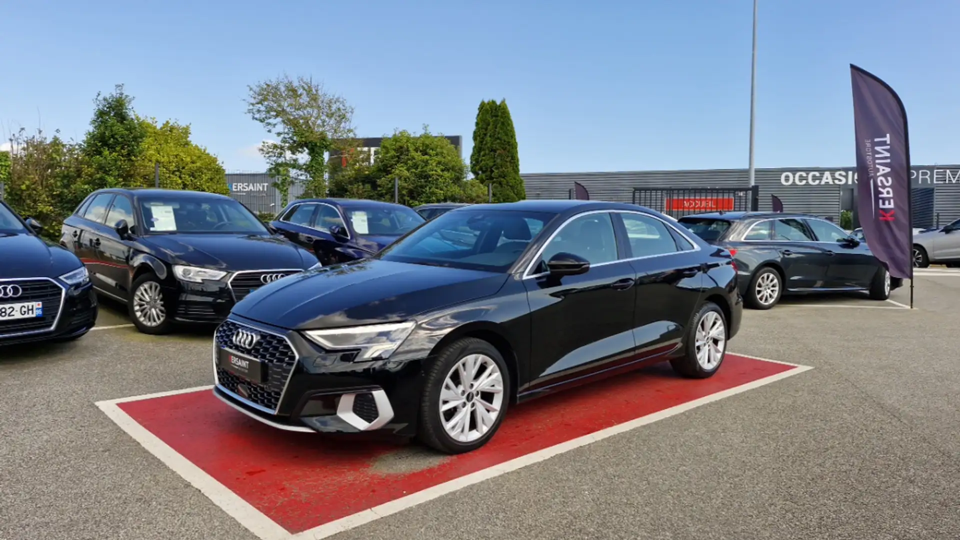 Audi A3 35 TDI 150 S tronic 7 DESIGN LUXE Noir - 1