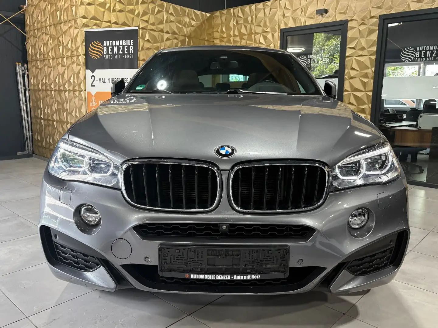BMW X6 xDrive 30 d/360°/PANO/HEAD-UP/NAVI/MEMORY/SHZ Gris - 2
