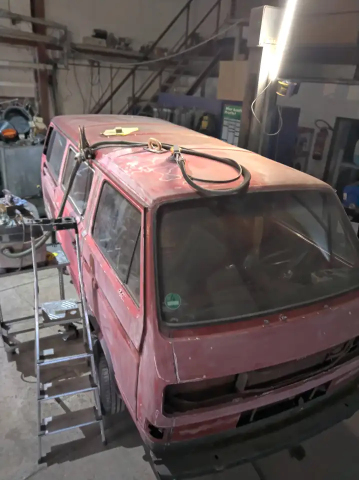 Volkswagen T3 Caravelle V6 2.9i Ford Einspritzer mit Autogas H-fähig, foto 8