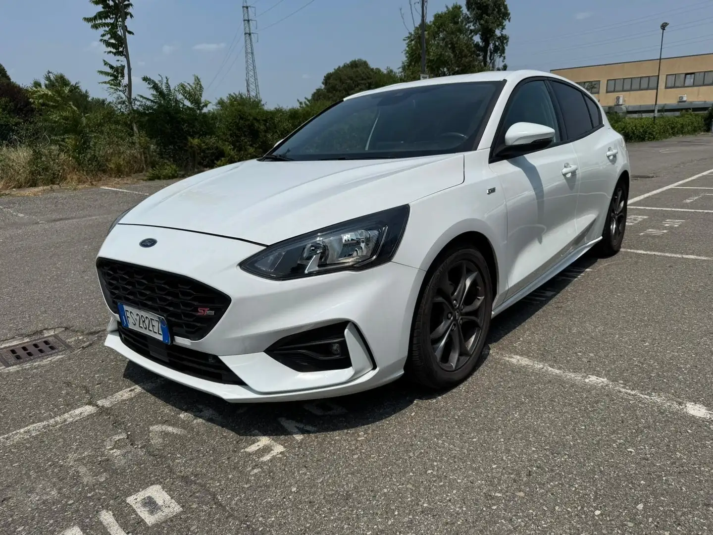 Ford Focus 1.5 ecoblue ST-Line s&s 120cv Bianco - 1