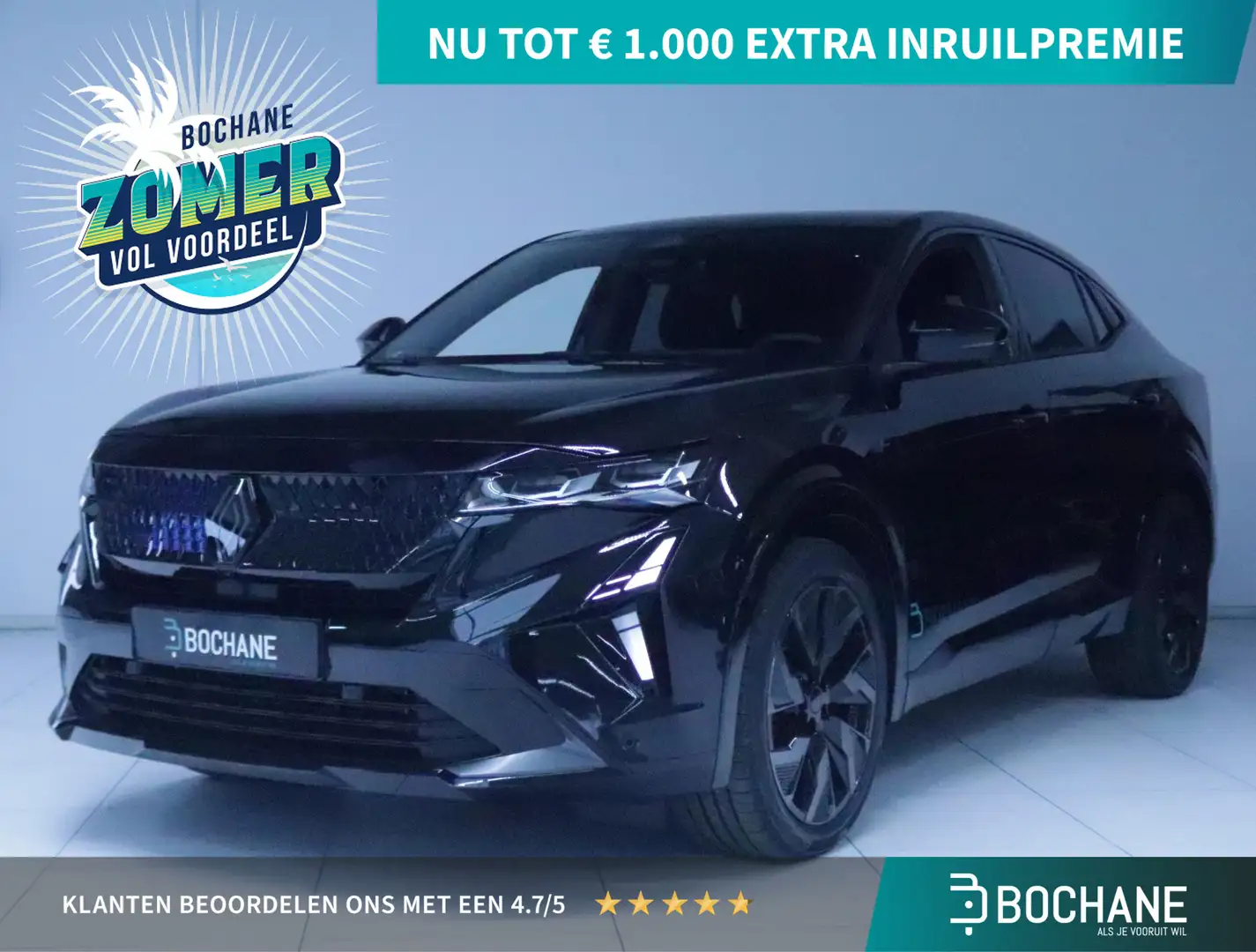 Renault Rafale 1.2 E-Tech full hybrid 200 esprit Alpine Renault R Zwart - 1