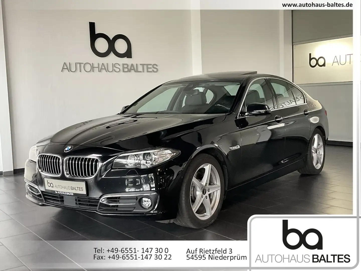 BMW 530 530d SHD/Xenon/SH/Kam/DrivPlus/NaviProf/HuD/AHK Schwarz - 1