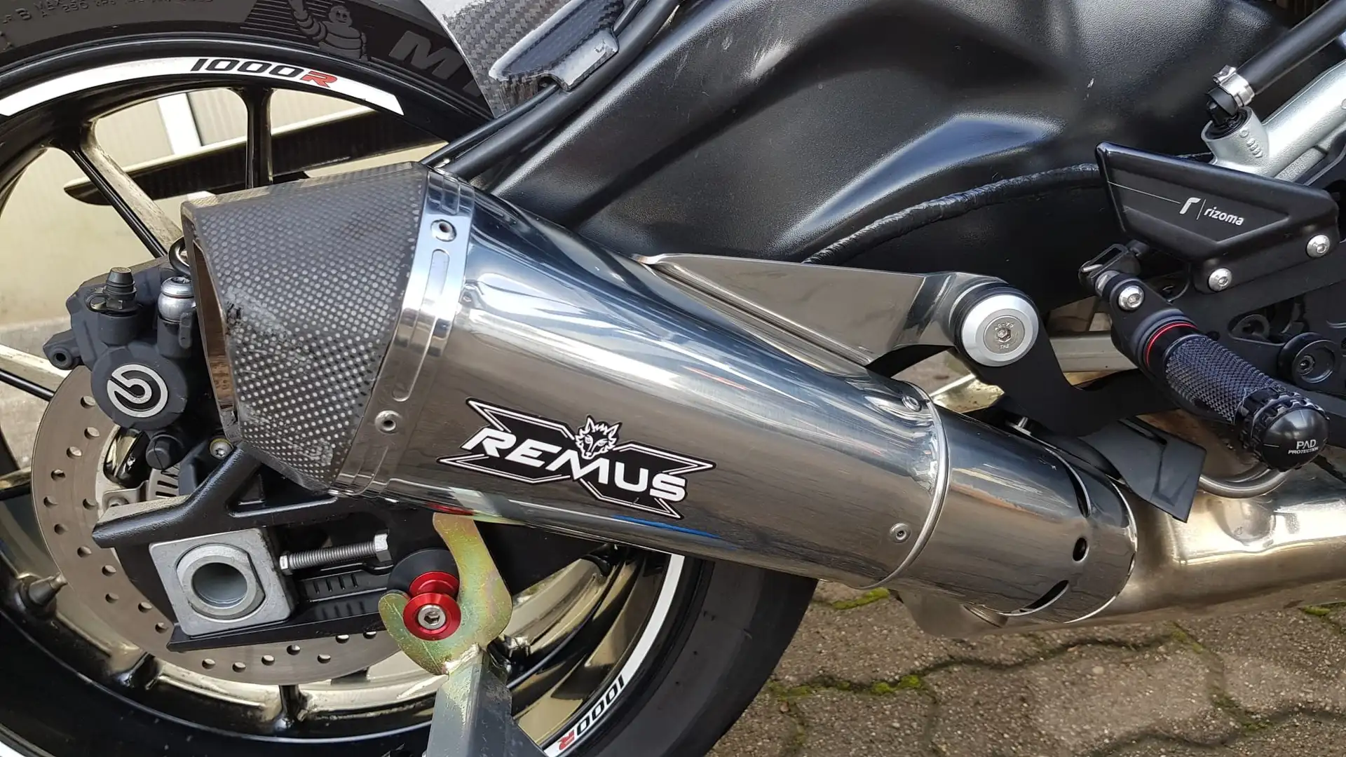 BMW S 1000 R Viele Extras // inkl. Sport & Dynamik Paket Albastru - 1