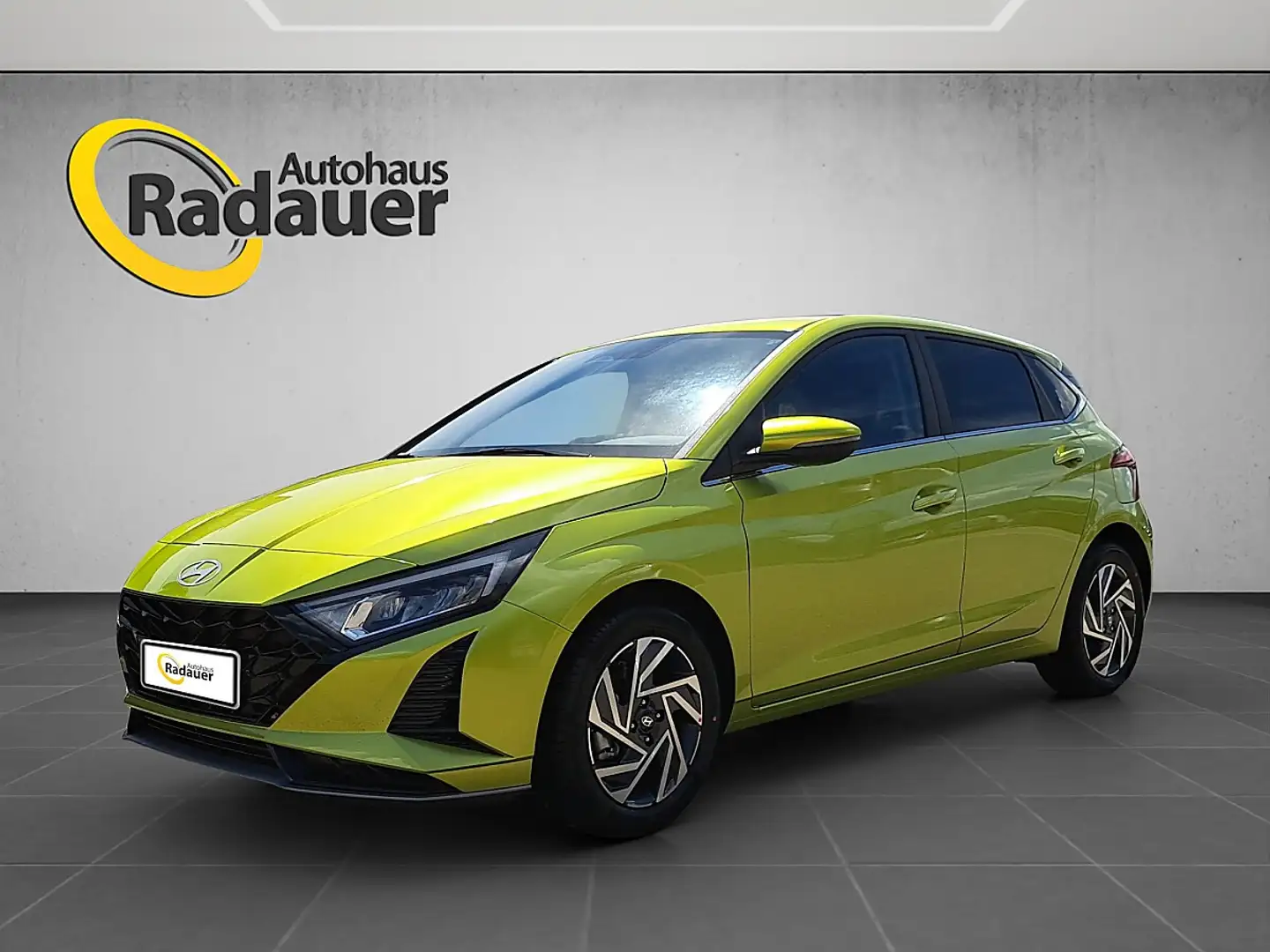 Hyundai i20 1,0 T-GDI GO Plus Grün - 1