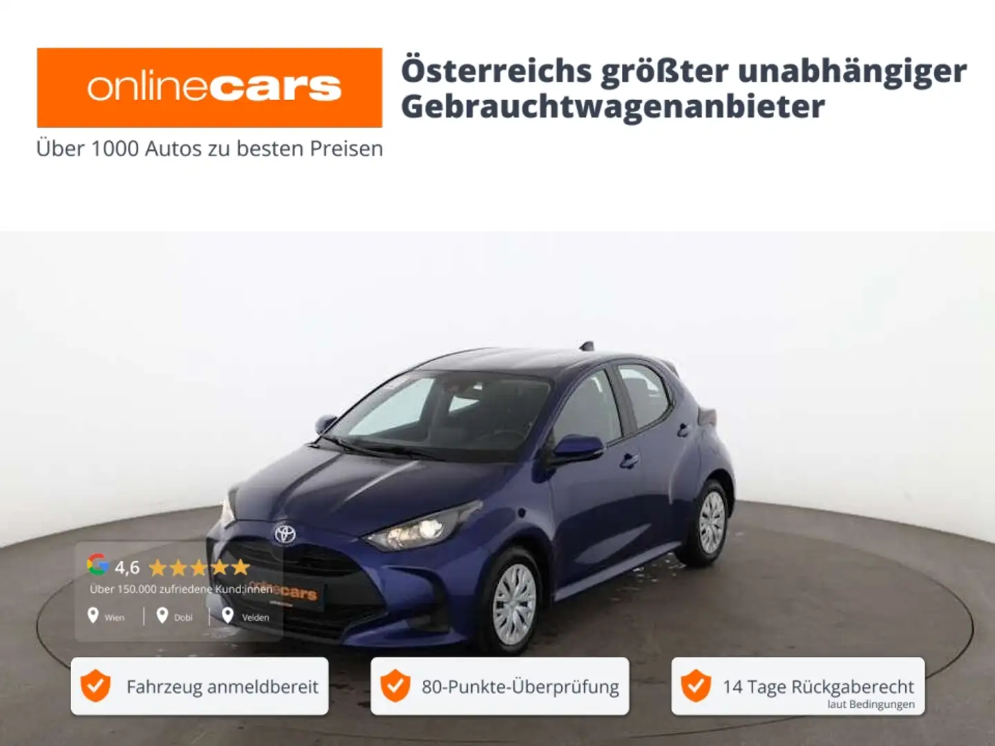 Toyota Yaris 1.5 Design RADAR R-CAM ASSIST PDC Blau - 1