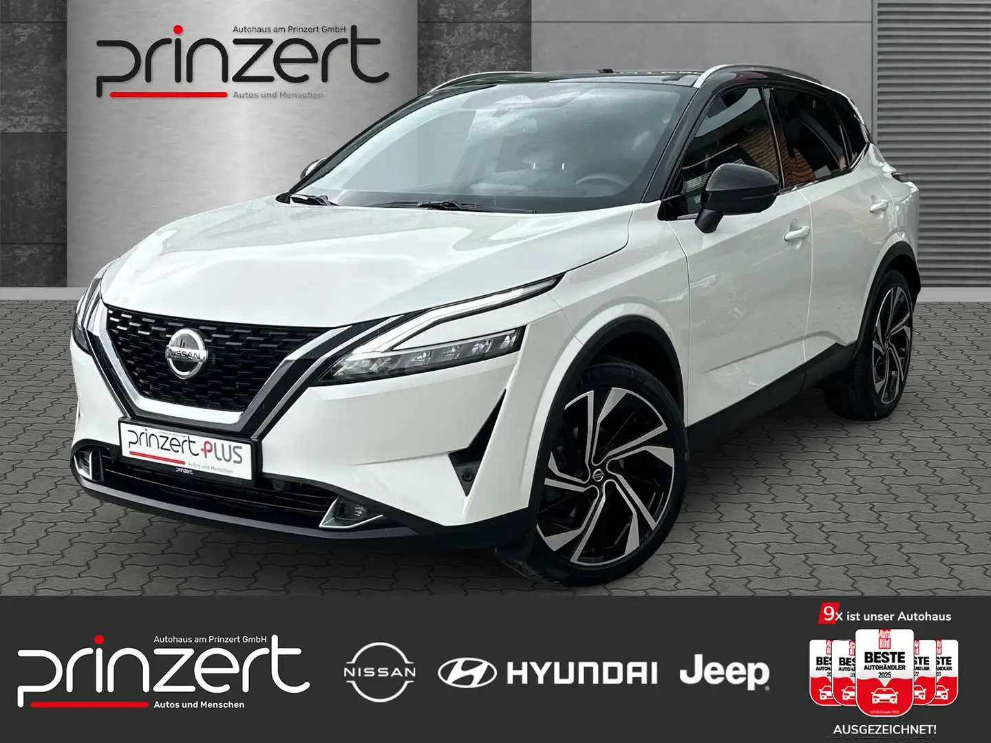 Nissan Qashqai 1.3 DIG-T MHEV CVT "Tekna+" 2-Farben*LM20" Schwarz - 1