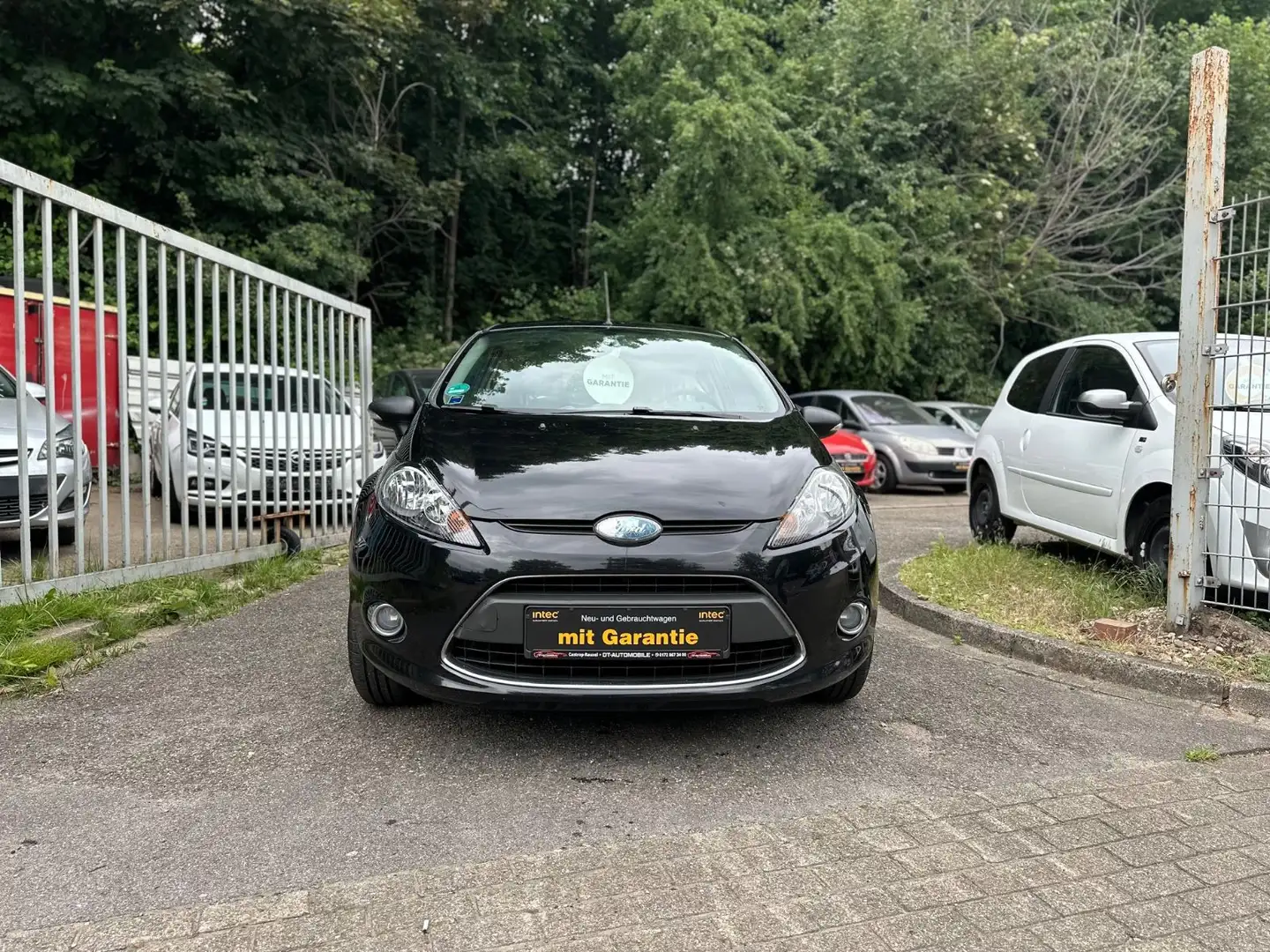 Ford Fiesta Ambiente*Tüv Neu*Service Neu*Gepflegt* Siyah - 1