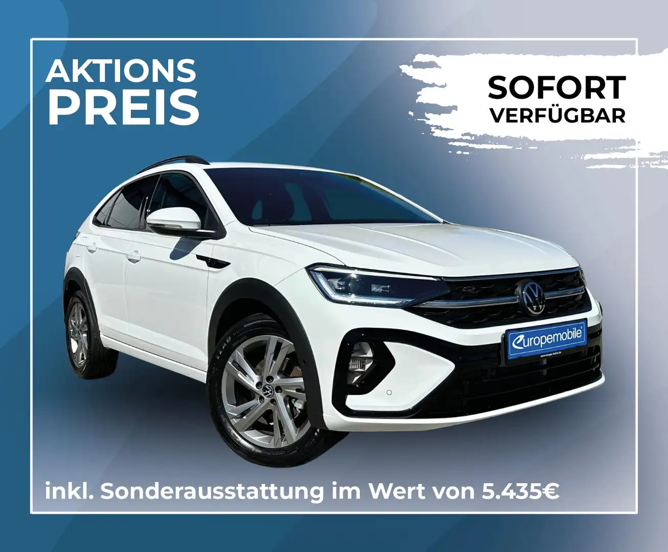 Volkswagen Taigo R-Line (D9) 1.5 TSI OPF 150 DSG iQ.DRIVE|PARK&C... Weiß - 1