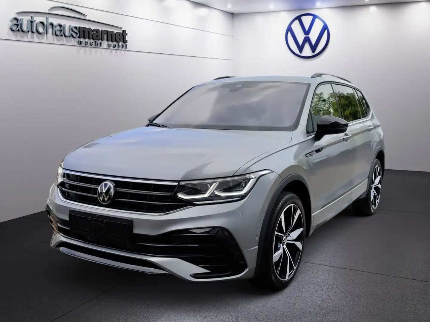 Volkswagen Tiguan Allspace 2.0 TDI 4M DSG R-Line AHK*H&K* Silber - 2