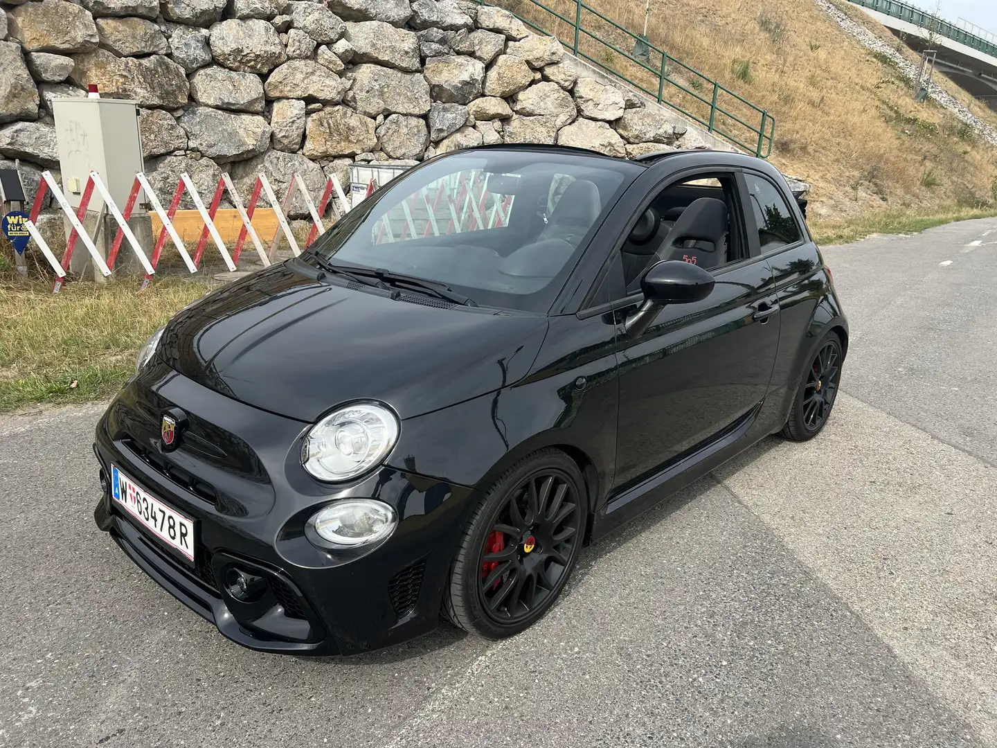 Abarth 595 Competizione Schwarz - 2