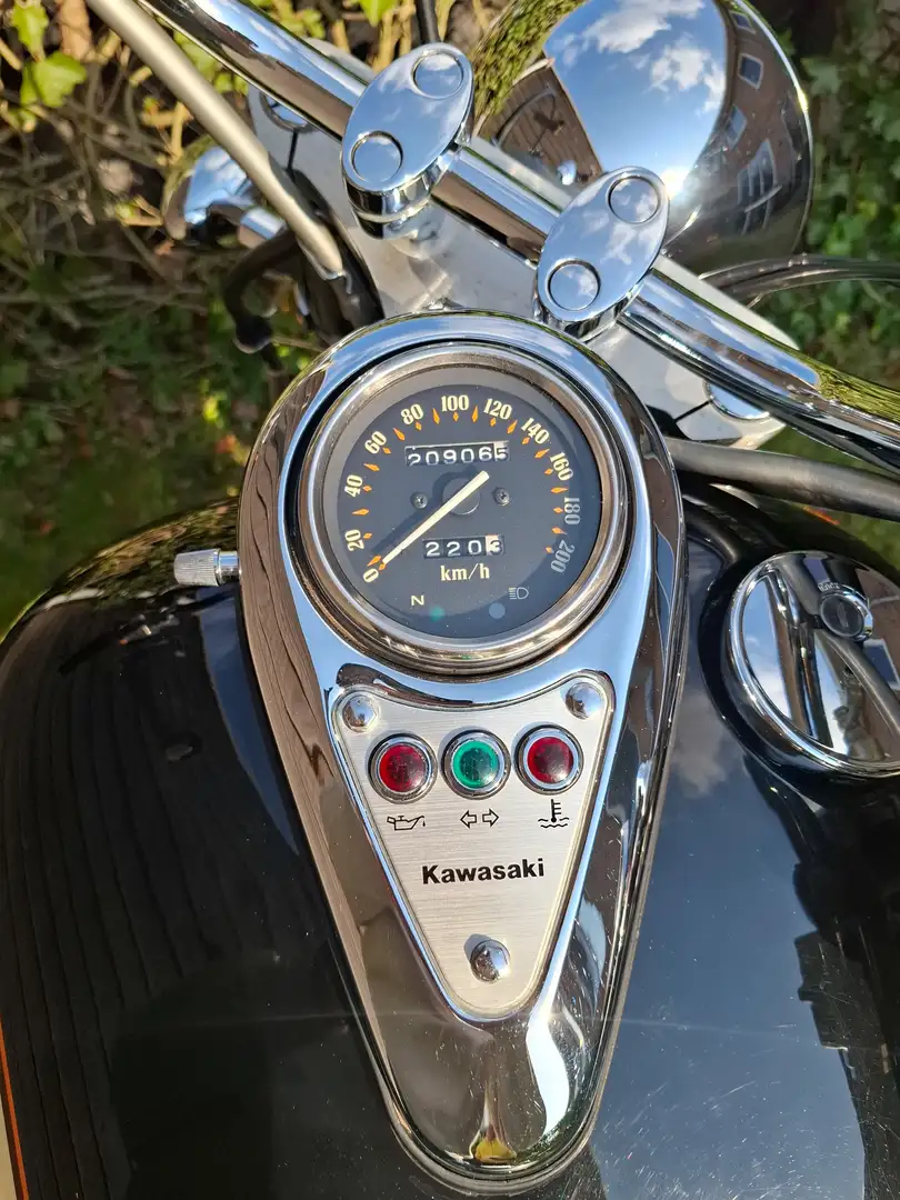 Kawasaki VN 800 Classic Negro - 2