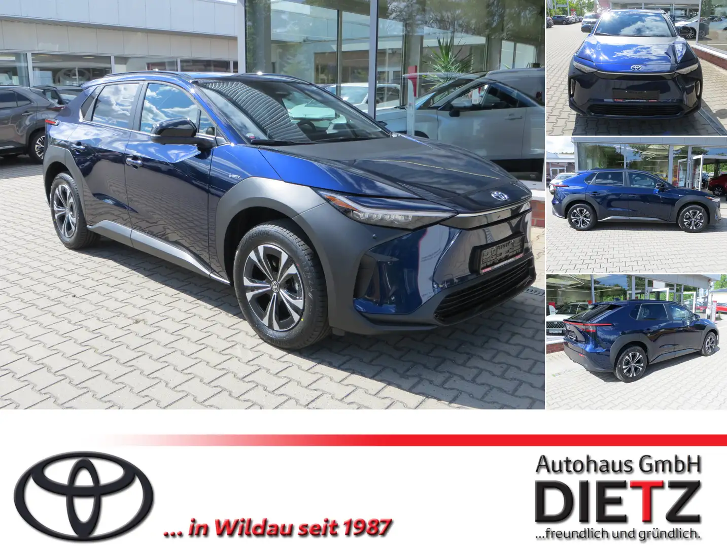 Toyota bZ4X FWD Team D *0% Finanzierung* Azul - 1