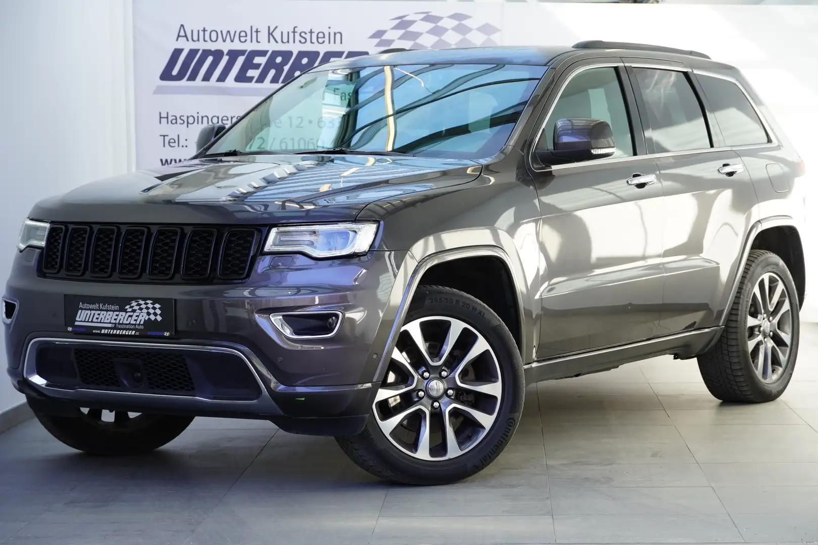 Jeep Grand Cherokee 3.0 V6 CRD Overland Gris - 1