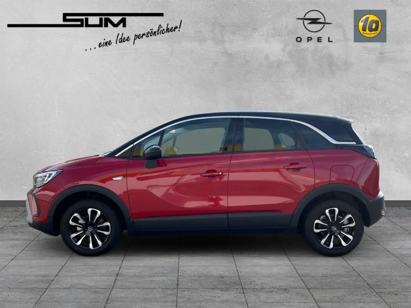 Opel Crossland Elegance 1.2 Kamera CarPlay uvm. Rouge - 2