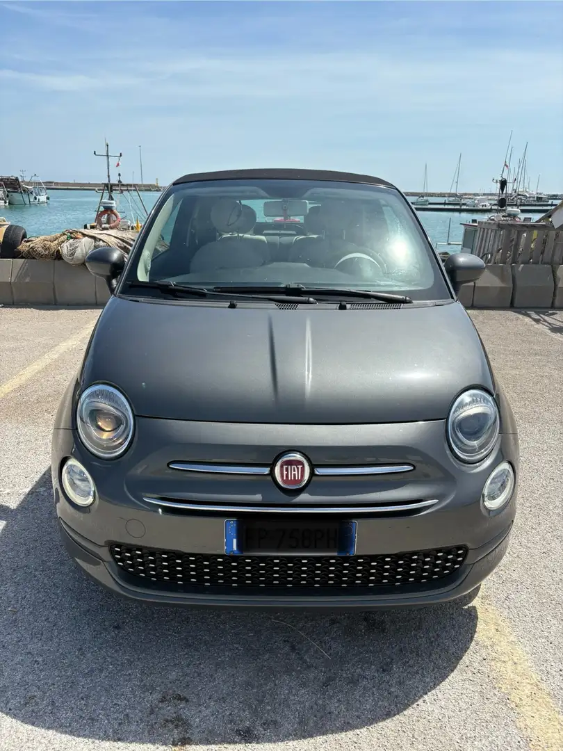 Fiat 500C 500C III 2015 1.2 Lounge 69cv dualogic my18 Grigio - 1
