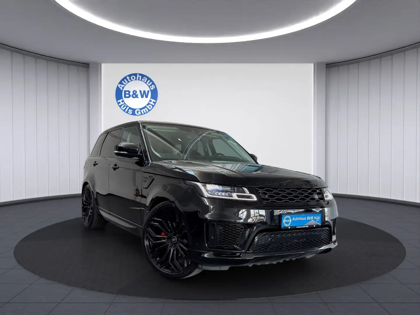 Land Rover Range Rover Sport PANO*LED*VIRT*NAVI*AHK*SHZ*23" Noir - 1