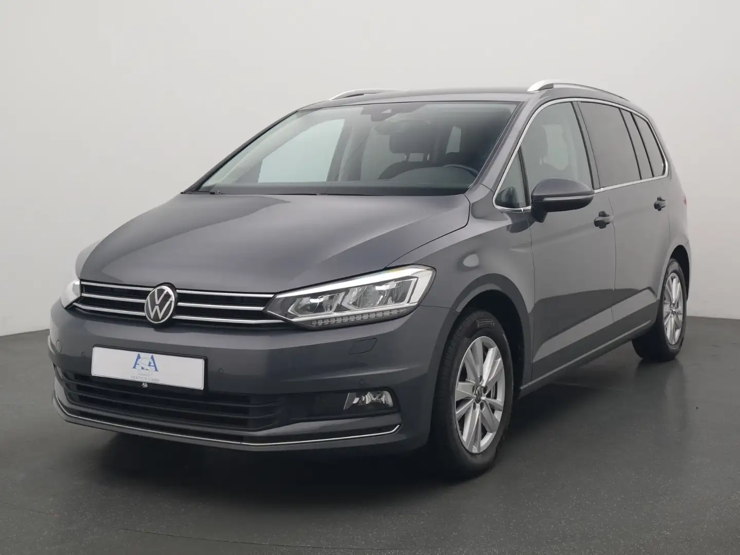 Volkswagen Touran Highline DSG 7SITZE+APPS+RFKAM+WINTER+ACC Gris - 1