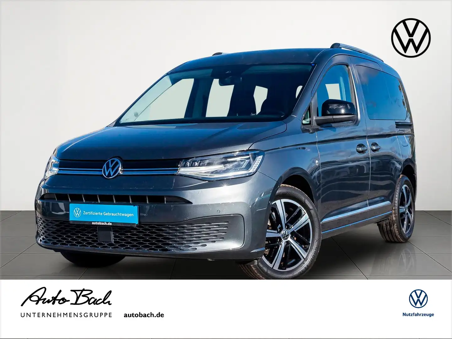 Volkswagen Caddy 1.5 TSI Style LED Digital Cockpit GRA EPH Gris - 1
