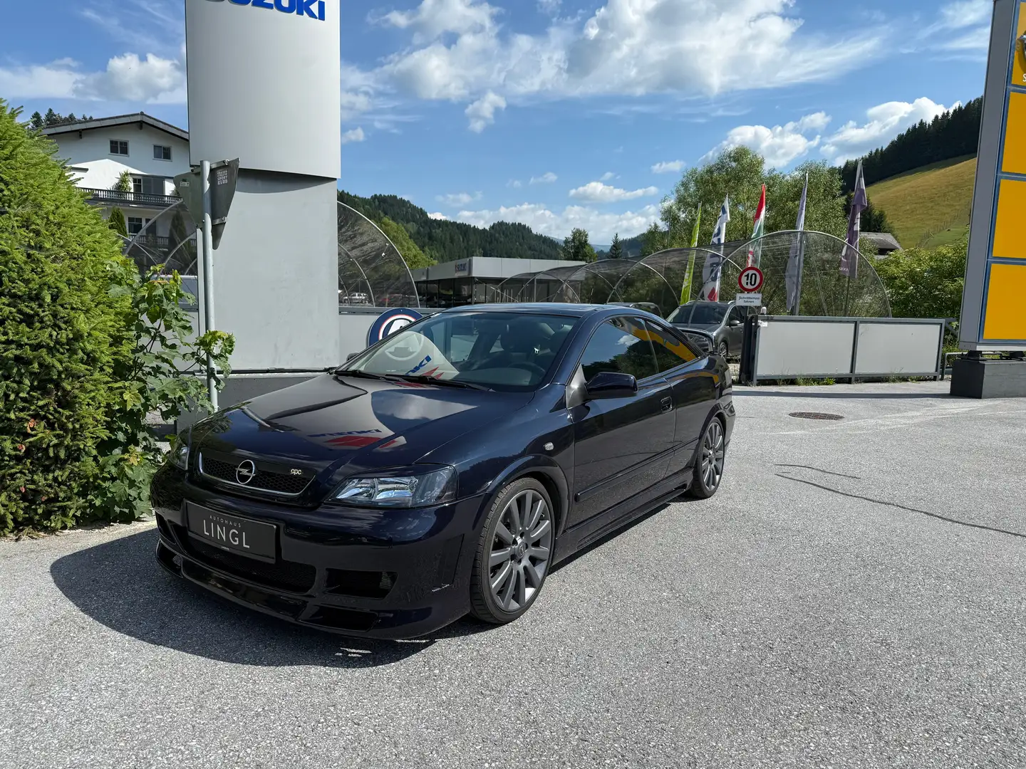 Opel Astra Coupe 2.0 16V Turbo *RARITÄT; OPC* Blau - 1