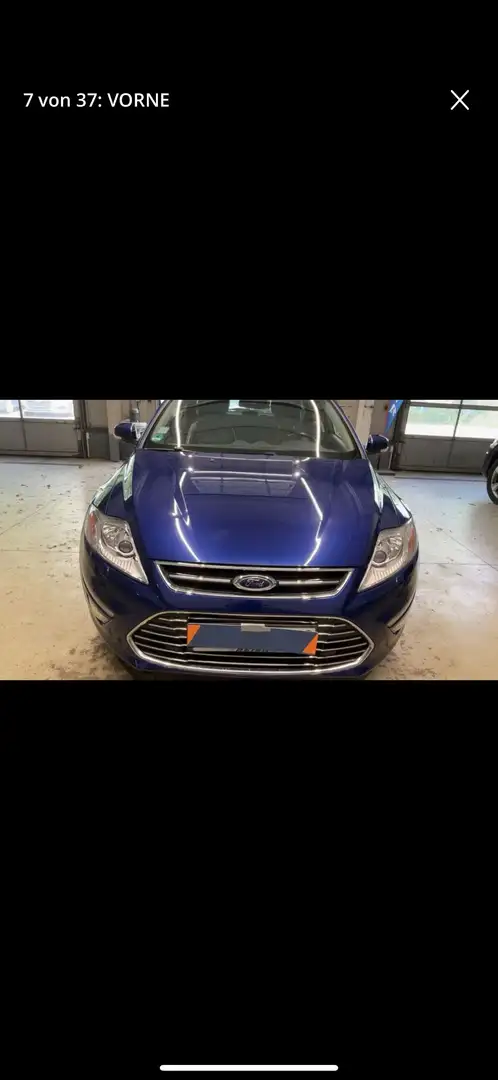 Ford Mondeo Titanium ***LEDER***AUTOMATIK***AHK***PDC**TÜV* Kék - 1