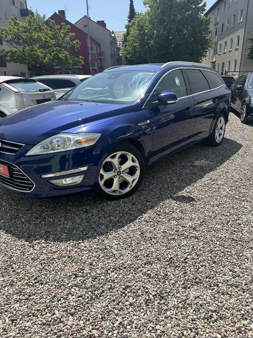 Ford Mondeo Titanium ***LEDER***AUTOMATIK***AHK***PDC**TÜV* Bleu - 2