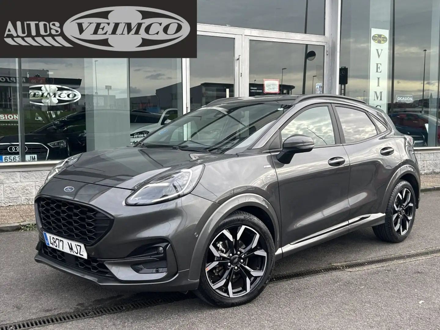 Ford Puma 1.0 EcoBoost MHEV ST-Line X Aut. 155 Gris - 1