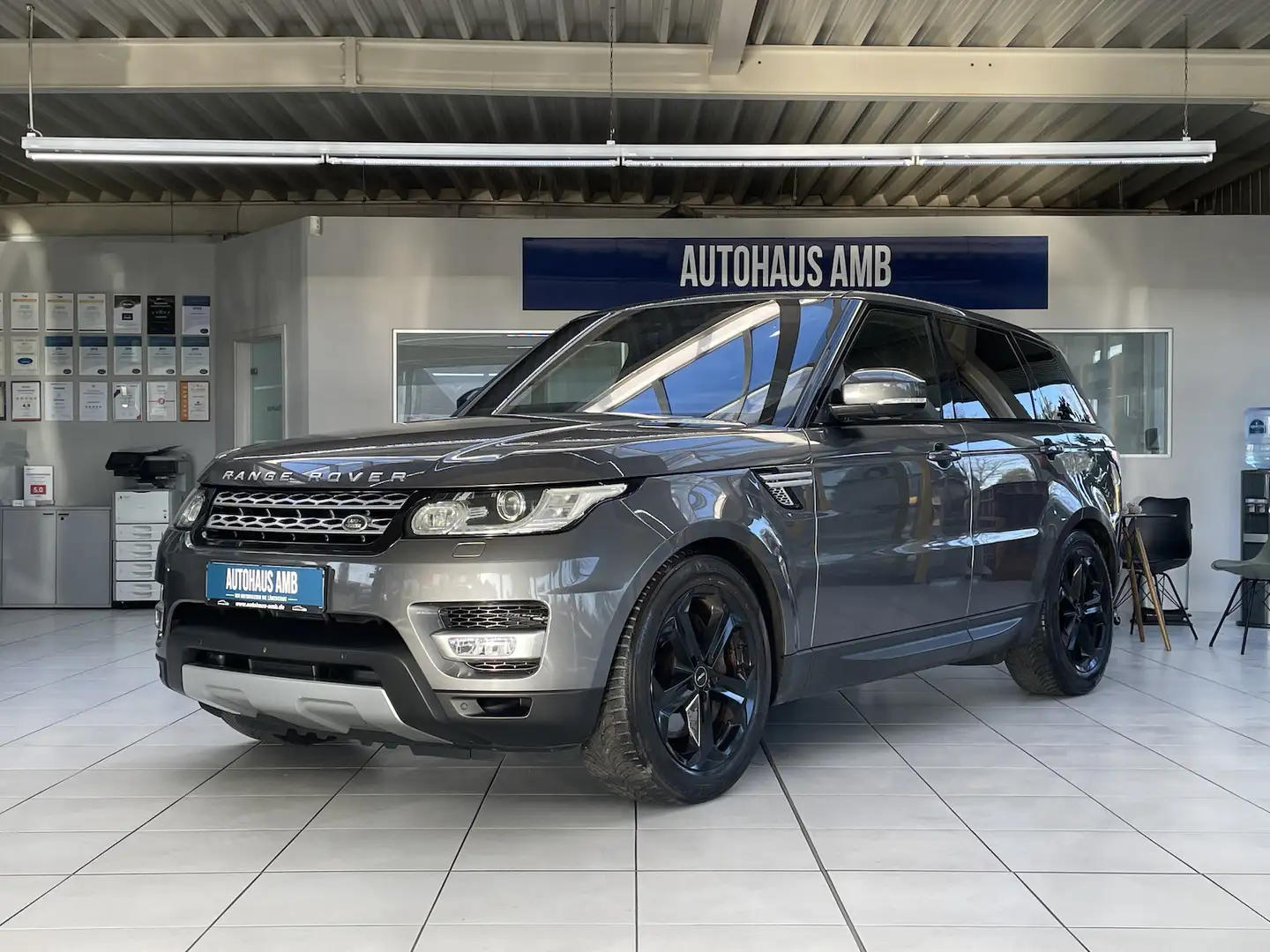 Land Rover Range Rover Sport 3.0 SDV6 HSE Kamera AHK 20Zoll Gris - 1