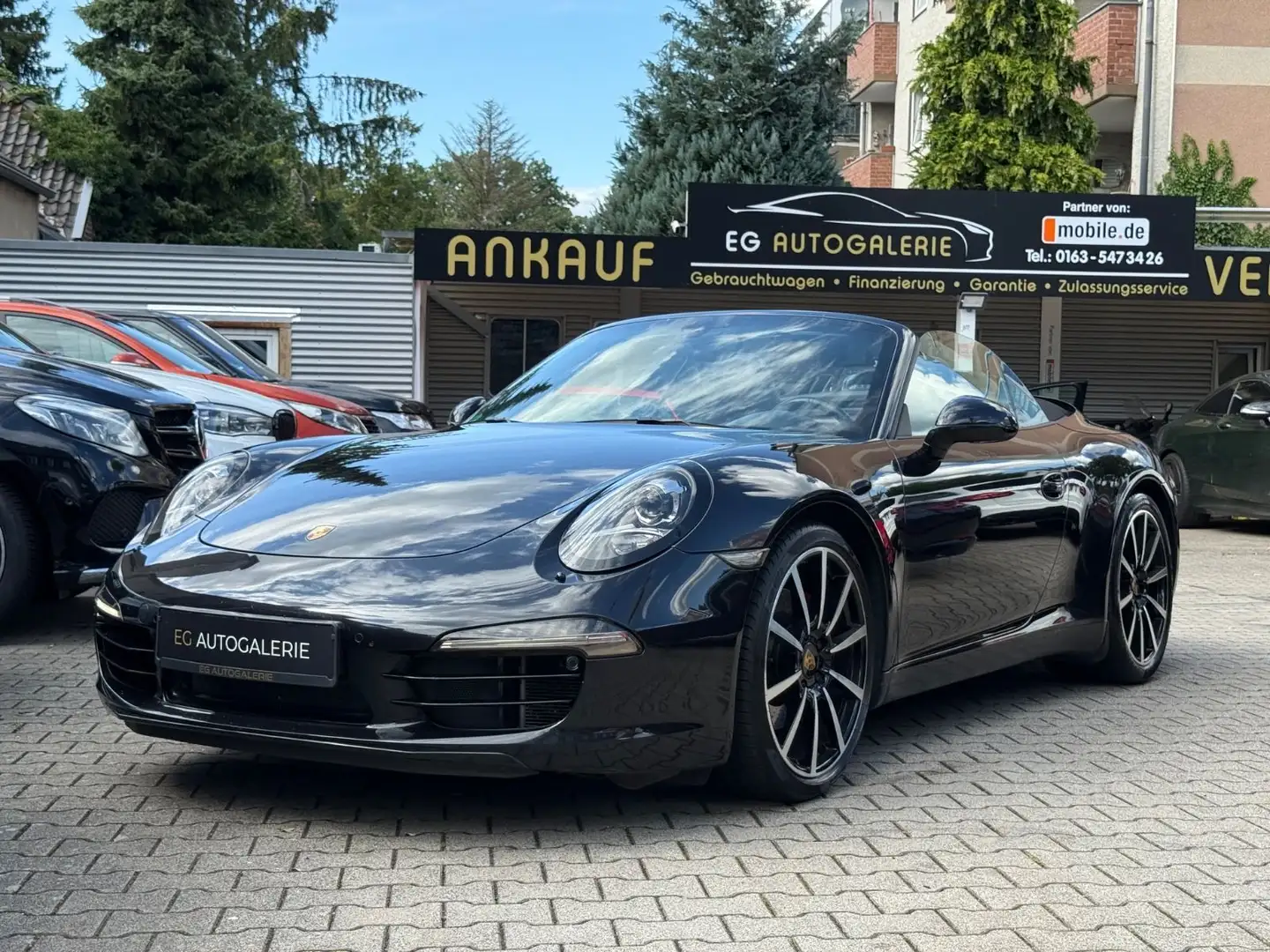 Porsche 991 Carrera S Cabriolet*CHRONO*18-WEGE*APPROVED* Negru - 2