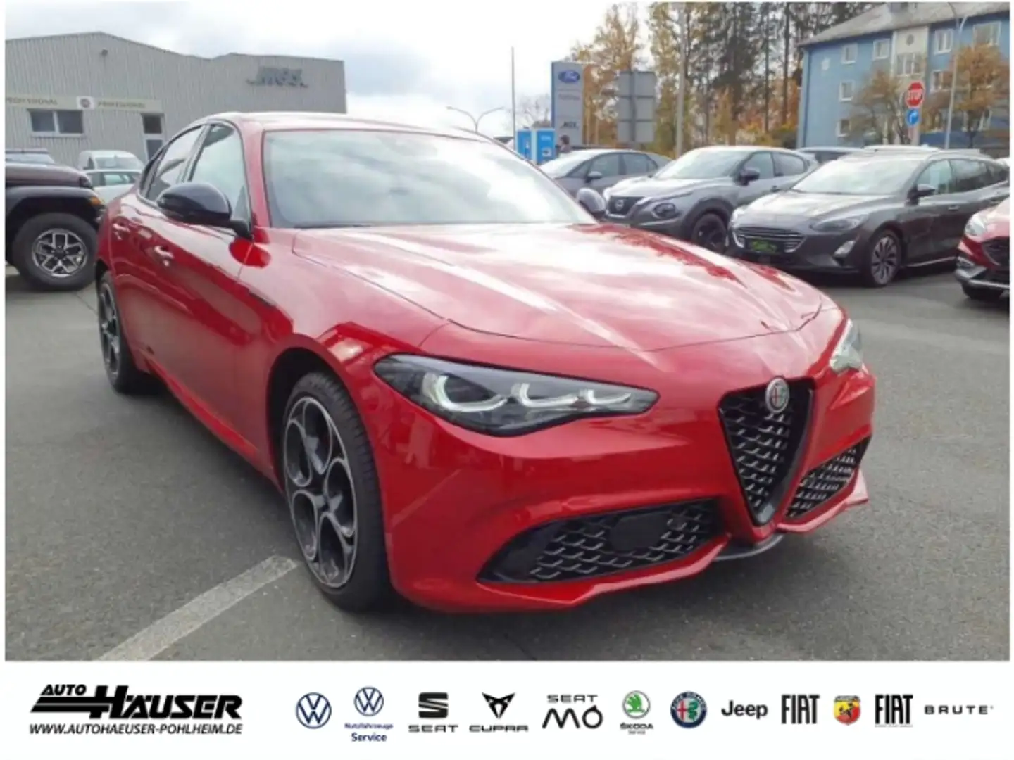 Alfa Romeo Giulia Competizione 2.0 Turbo AT8 Q4 HARMAN-KARDON MATRIX Rot - 2