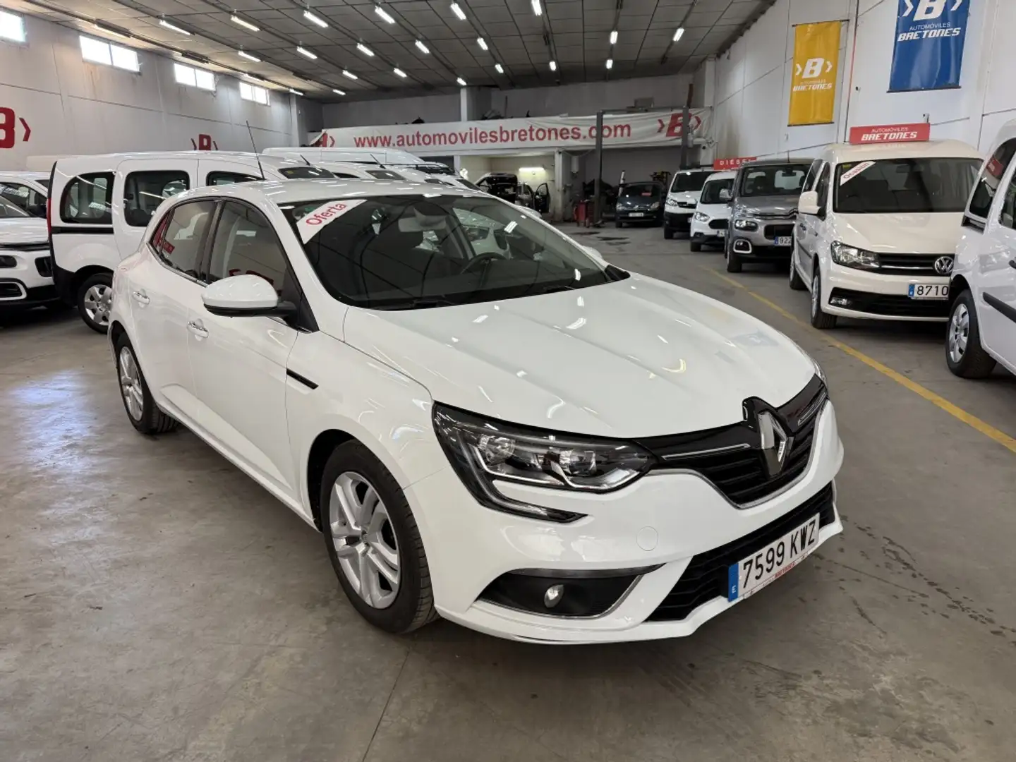 Renault Megane 1.5dCi Blue Business 70kW Bianco - 1