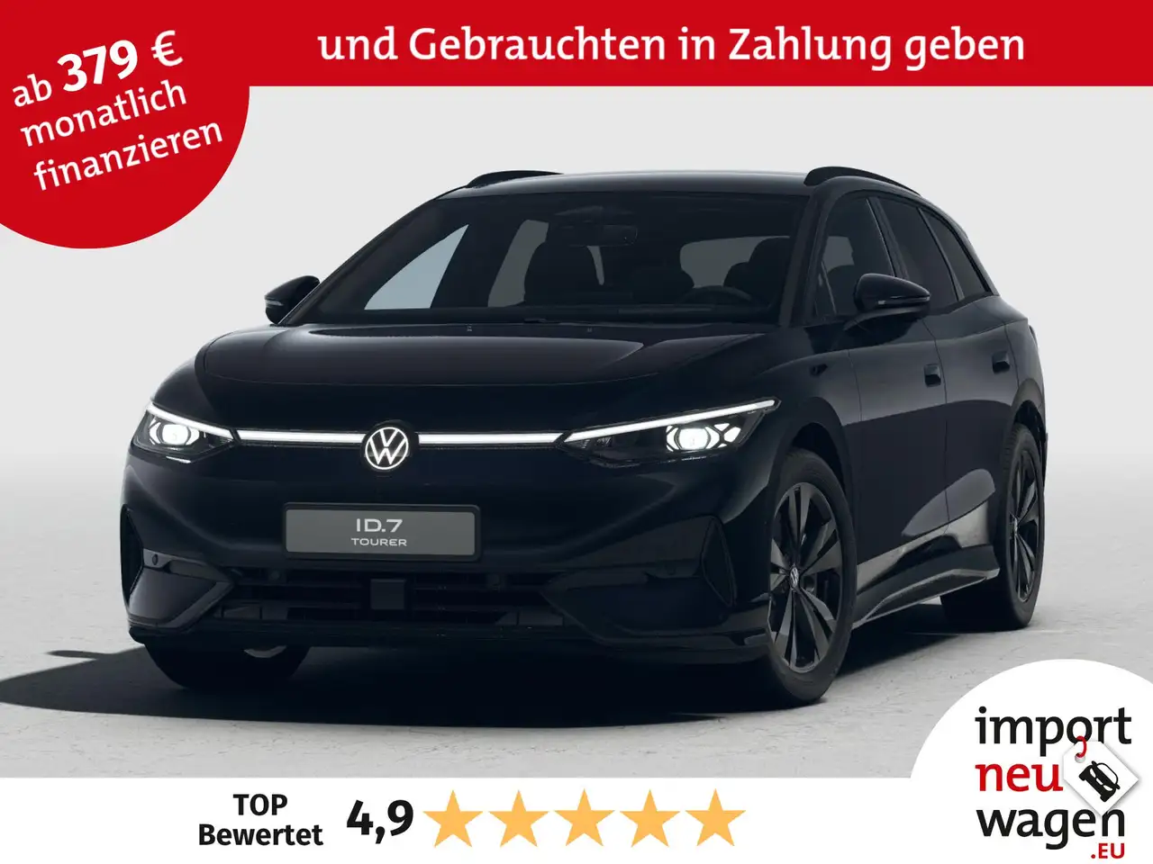 Volkswagen ID.7 Tourer Pro S AHK+Black Style+360° Kamera uvm!