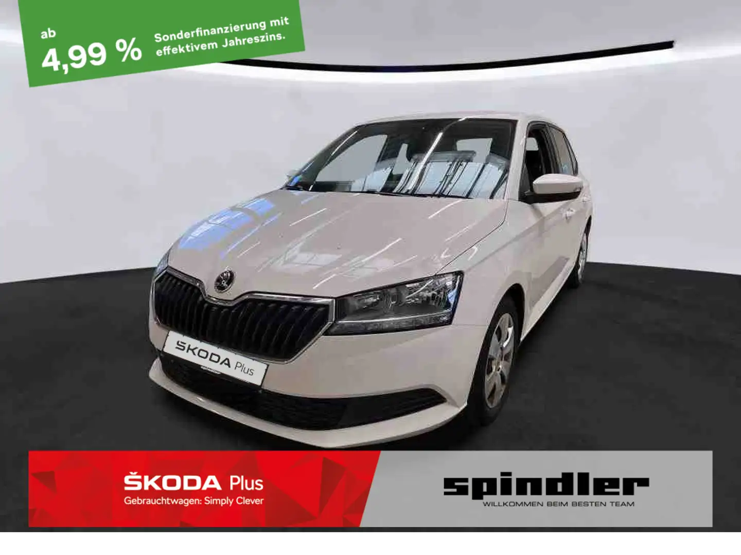 Skoda Fabia Cool Plus 1.0 TSI / SHZ, PDC, Soundpaket Weiß - 1
