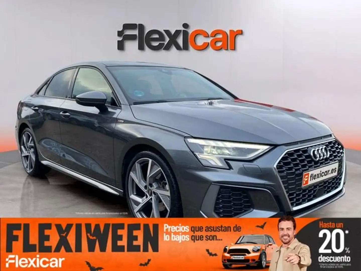 Audi A3 Sedán 35TDI S line Stronic Gris - 1