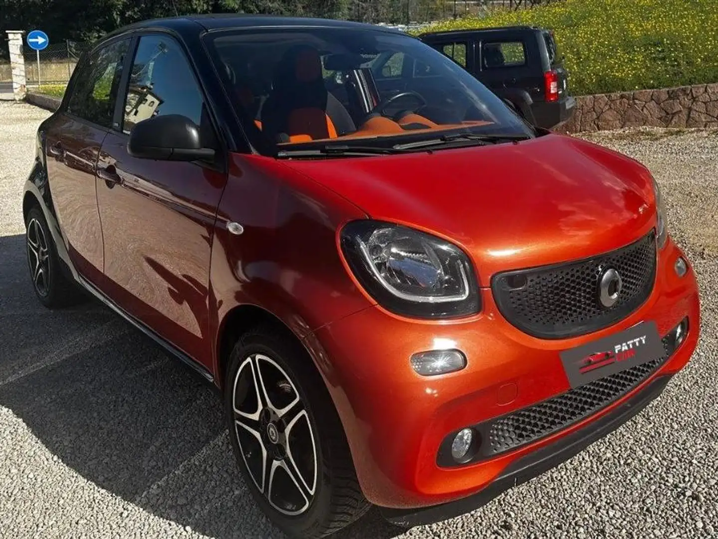 smart forFour Forfour 0.9 turbo Passion 90cv CABRIO Orange - 1