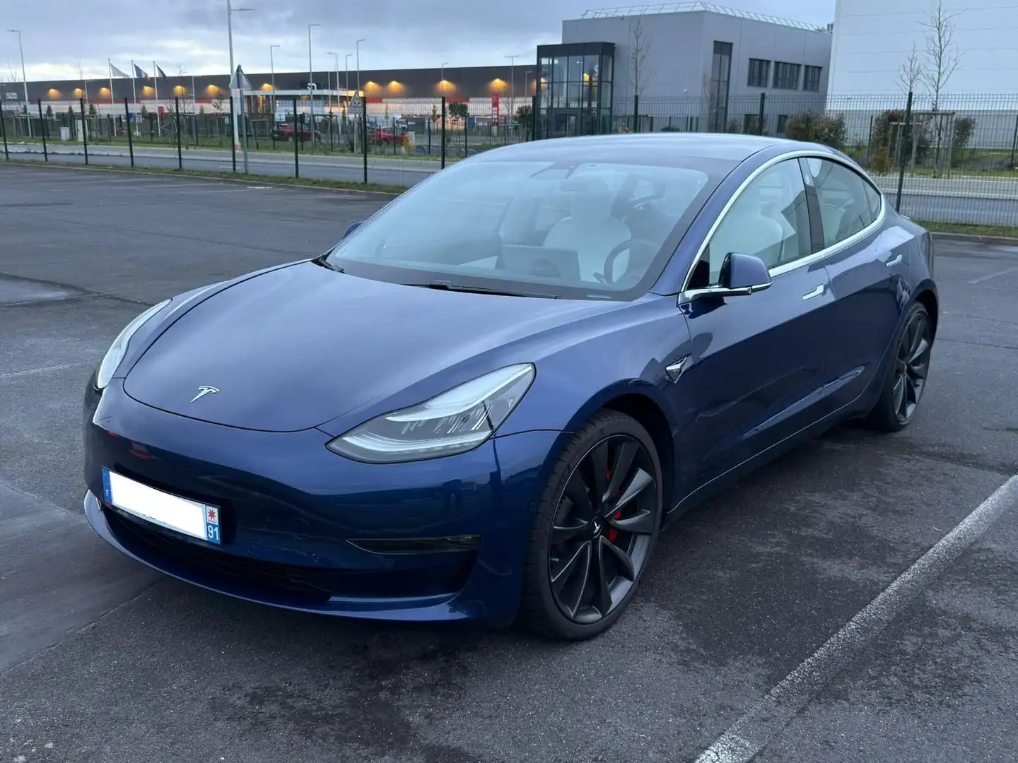 Tesla Model 3 MODEL 3 Performance Dual Motor AWD Bleu - 1
