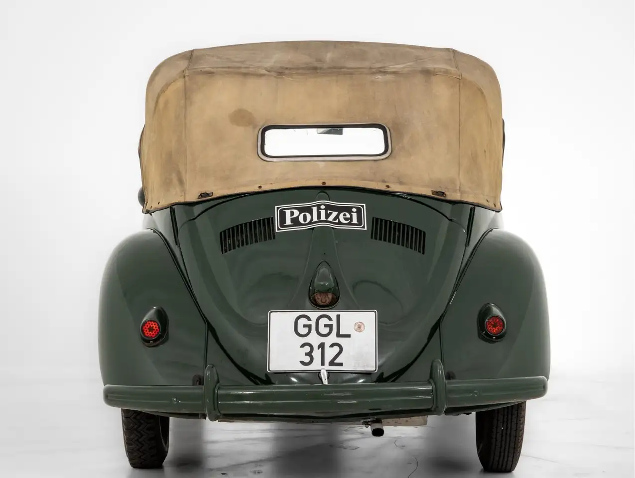 Volkswagen Type 18A Papler Polizei Cabriolet 4 door, foto 7