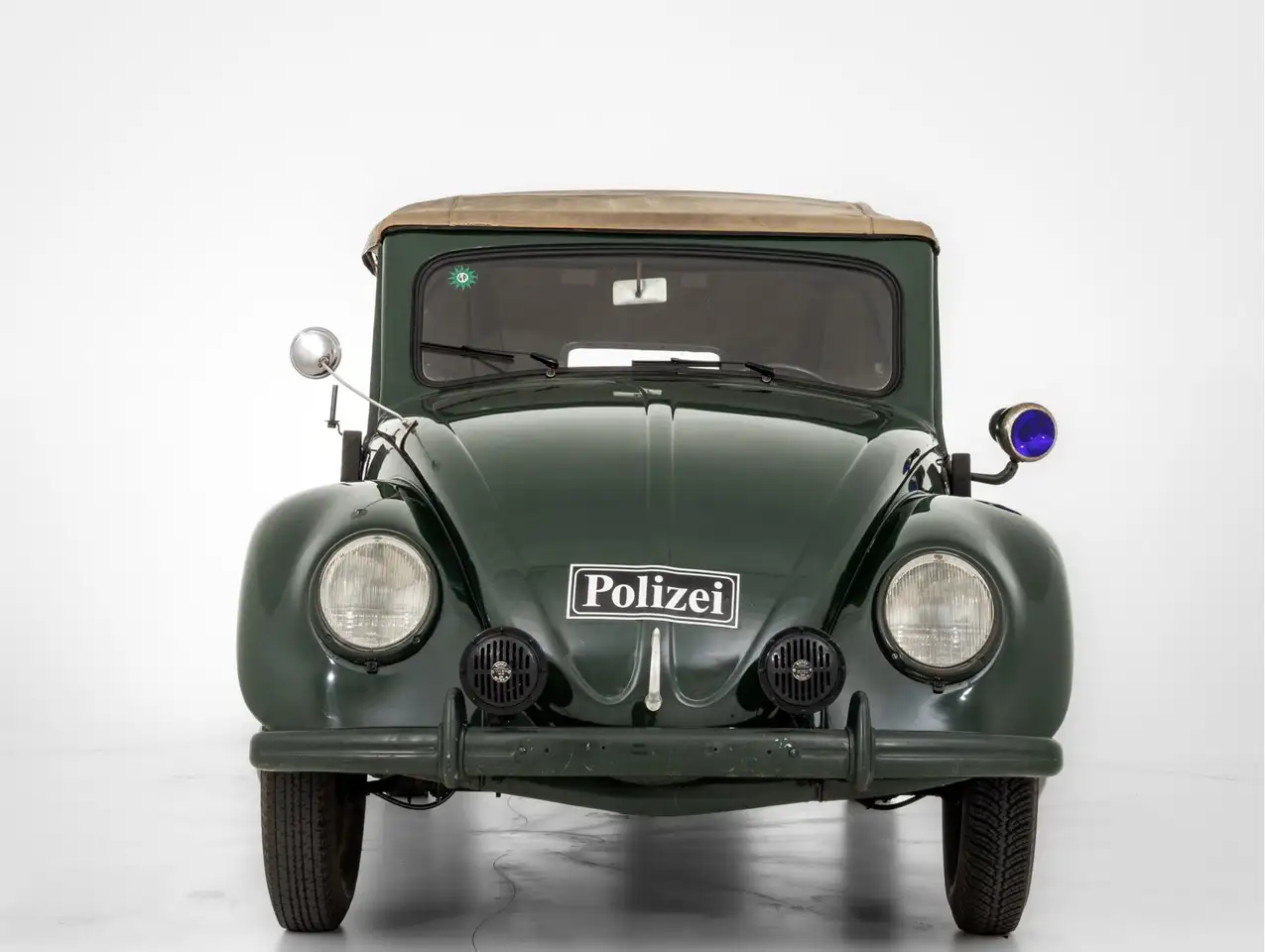 Volkswagen Type 18A Papler Polizei Cabriolet 4 door, foto 6