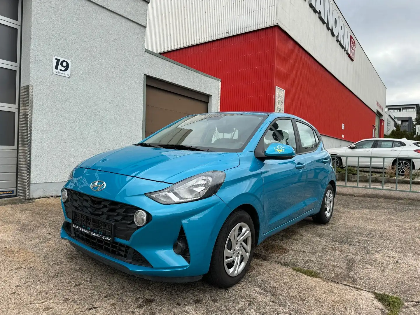 Hyundai i10 1.2 84 PS  KLIMAAUTOMATIK WINTERRÄDER Blau - 2