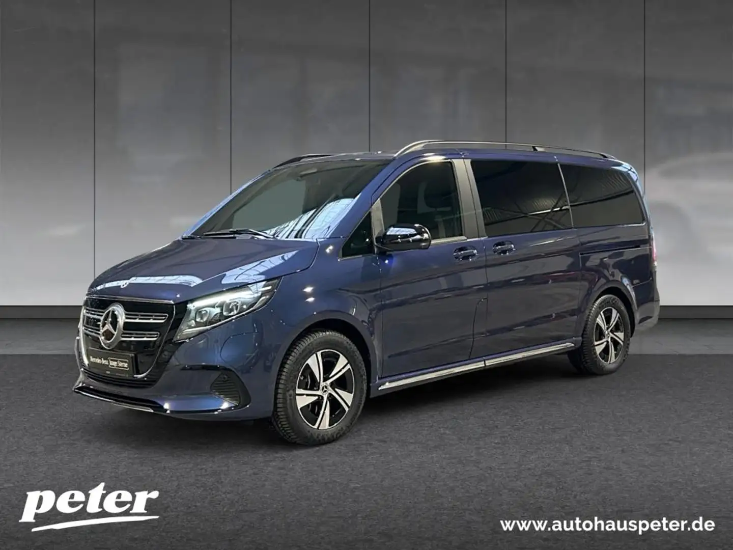 Mercedes-Benz EQV 300 Lang LED+NAVI AUGMENTED REALITY+EASYPACK Blue - 1