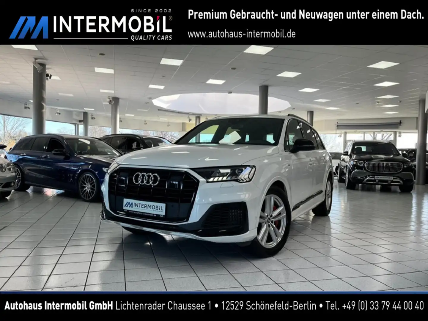Audi Q7 60 TFSI e quattro 3x S-line*MATRIX*ACC*VIRTU* Weiß - 1