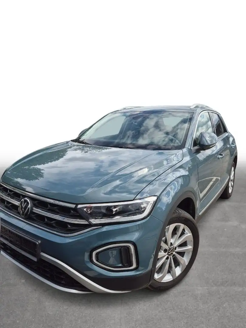 Volkswagen T-Roc 2.0 TDI Style 4Motion DSG LED Navi AHK Blau - 2