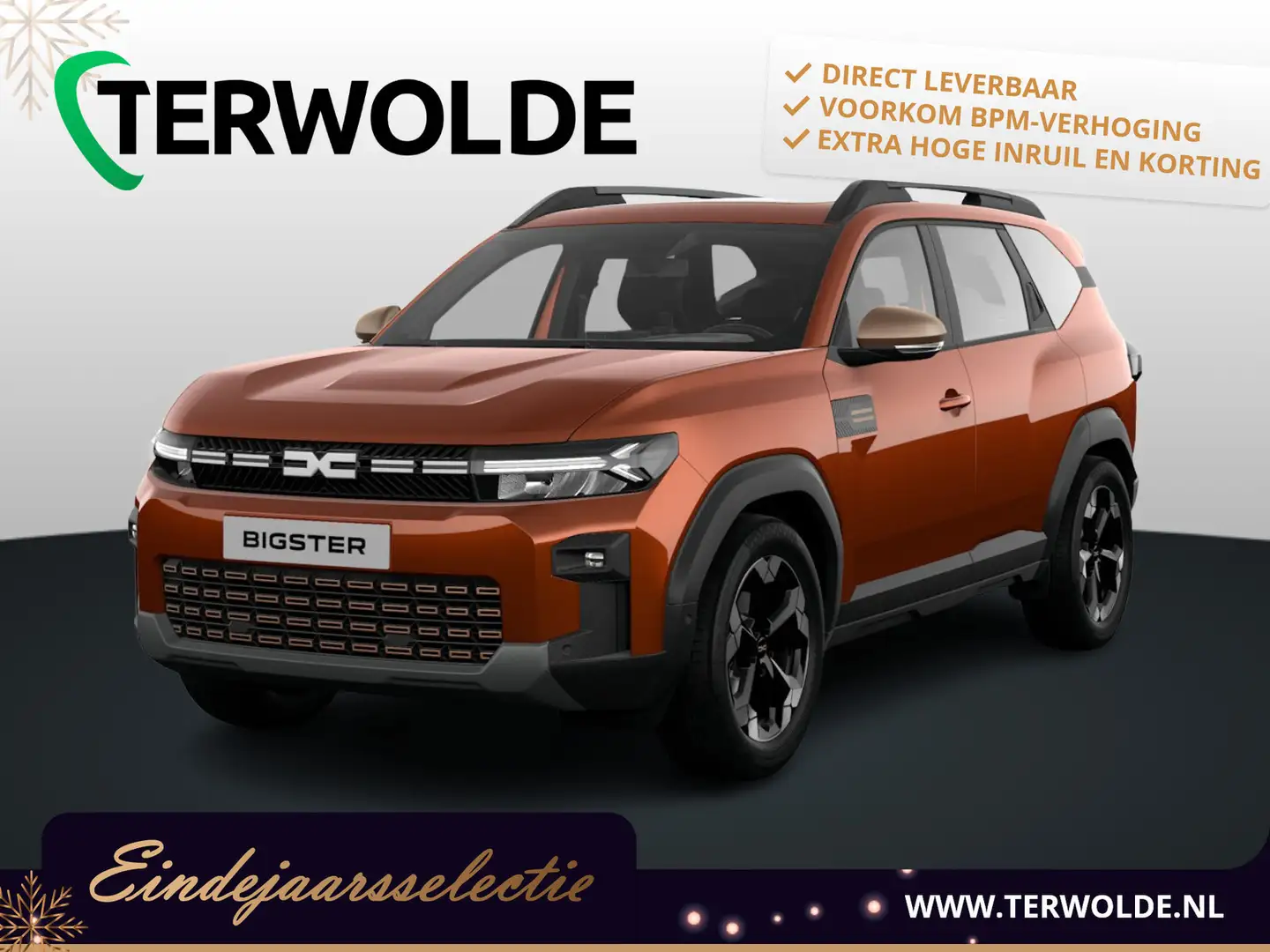 Dacia Bigster Extreme | Achteruitrijcamera | Cruise Control en s Bruin - 1