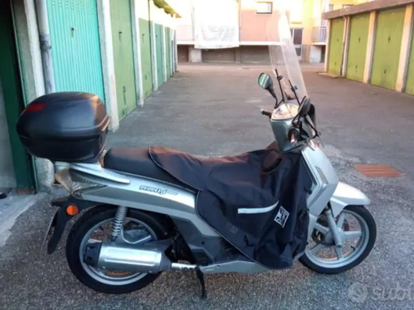 Kymco People S 200i 200s Silber - 1