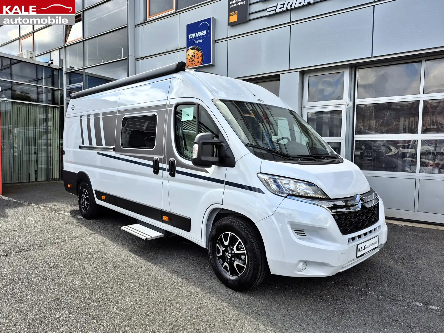 Citroen Jumper CV 640 Pro *Solar*AHK*TV/SAT*RFK*Markise* Biały - 2